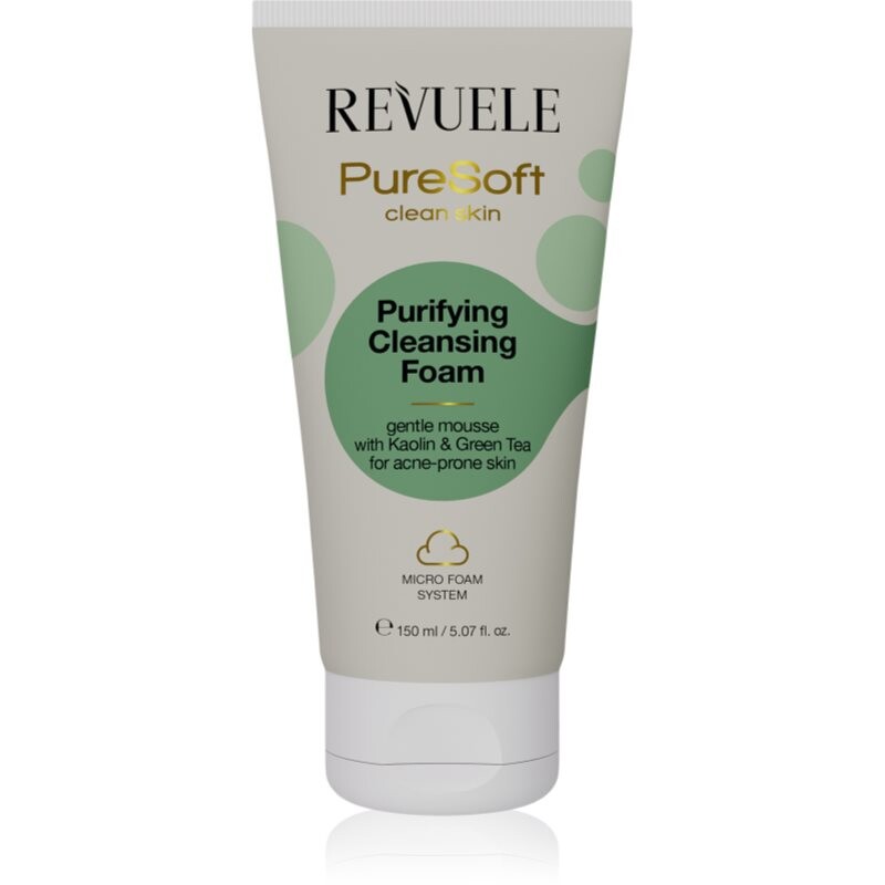 Revuele PureSoft Clean Skin hĺbkovo čistiaca pena pre problematickú pleť 150 ml