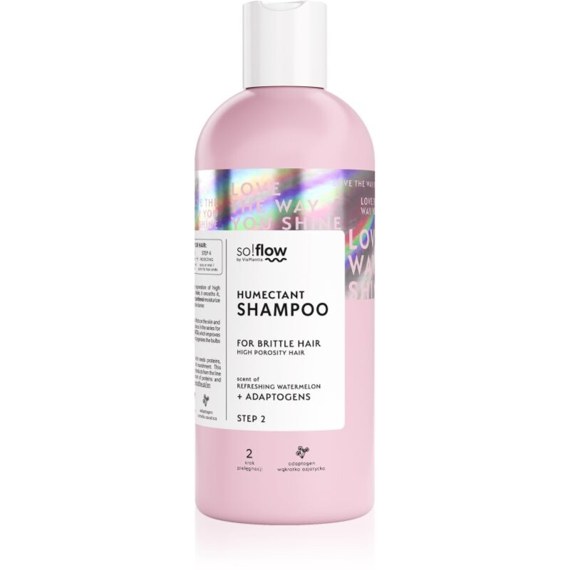 so!flow High Porosity šampón pre lámavé a namáhané vlasy 400 ml