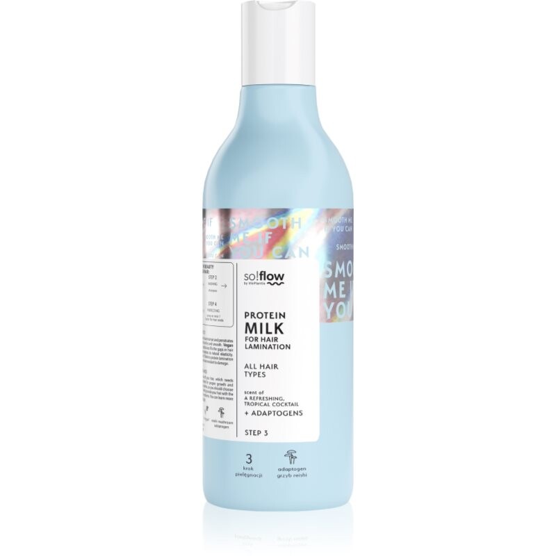 so!flow Protein mlieko na vlasy s proteínom Hair Lamination 150 ml