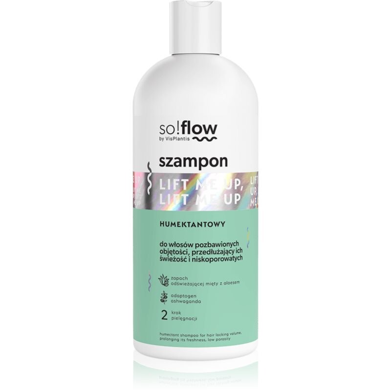 so!flow Without Volume šampón pre vlasy bez objemu 300 ml