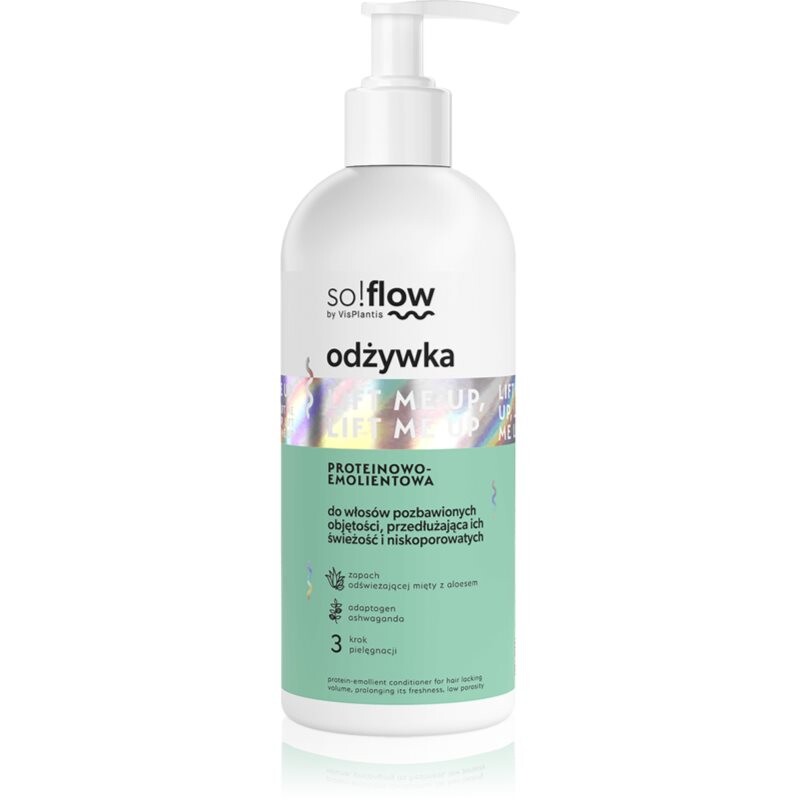 so!flow Without Volume kondicionér pre vlasy bez objemu 300 ml