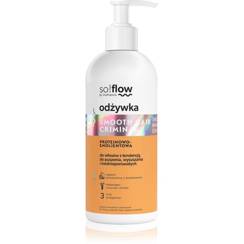 so!flow Frizz uhladzujúci kondicionér proti krepateniu 300 ml