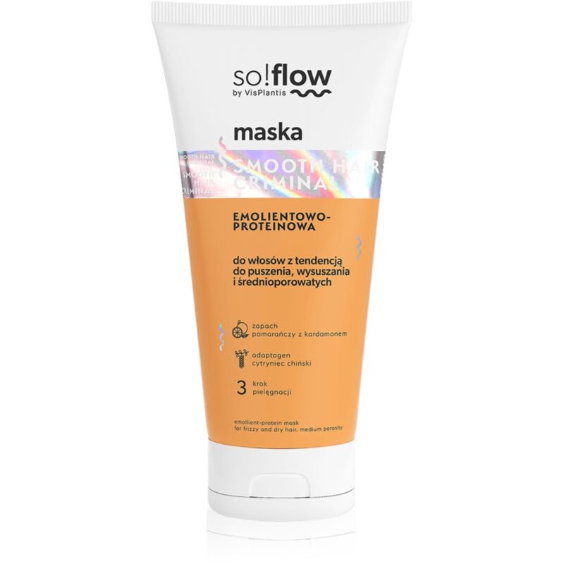 so!flow Frizz uhladzujúca maska proti krepateniu 200 ml