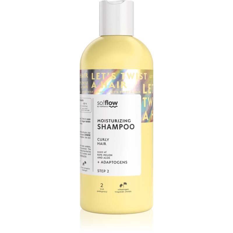 so!flow Nourishing Shampoo výživný šampón pre kučeravé vlasy 400 ml