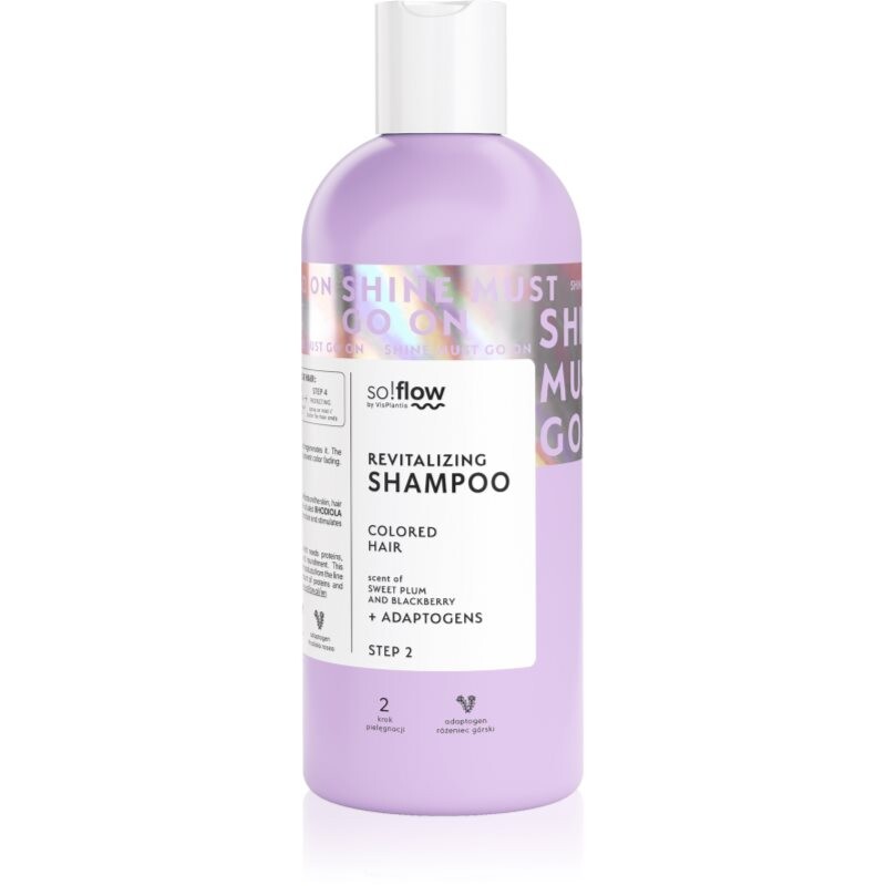 so!flow Revitalizing Shampoo obnovujúci šampón pre farbené vlasy 400 ml
