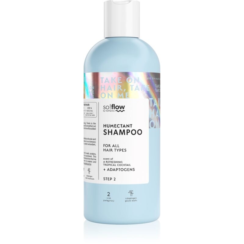 so!flow All Porosity hydratačný šampón pre všetky typy vlasov 400 ml