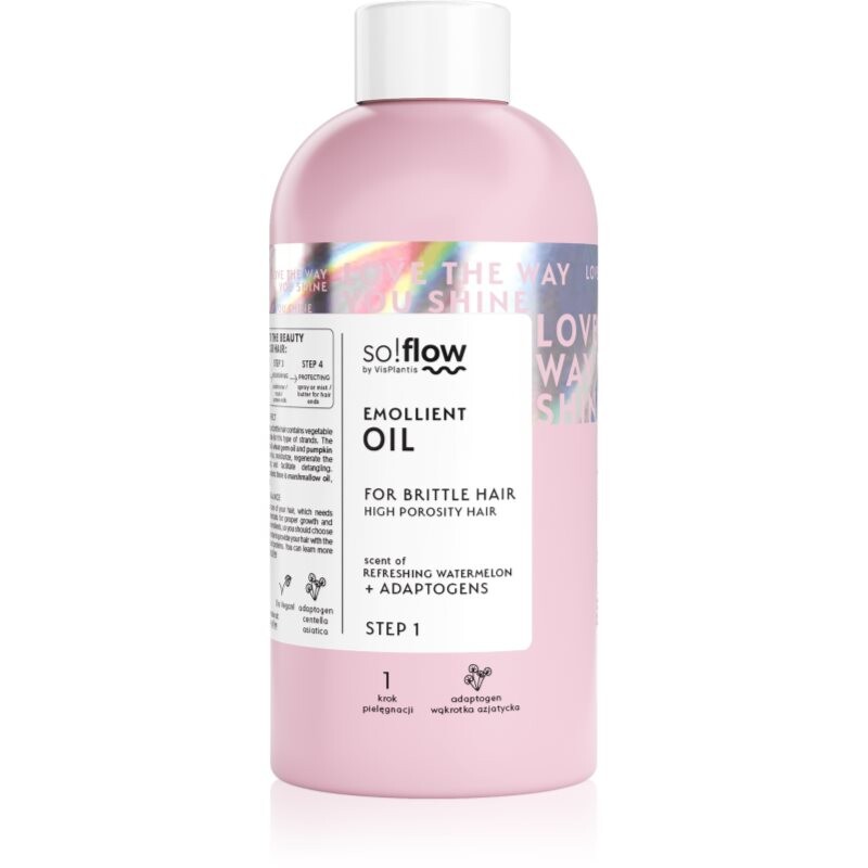 so!flow High Porosity hydratačný olej pre lámavé a namáhané vlasy 150 ml