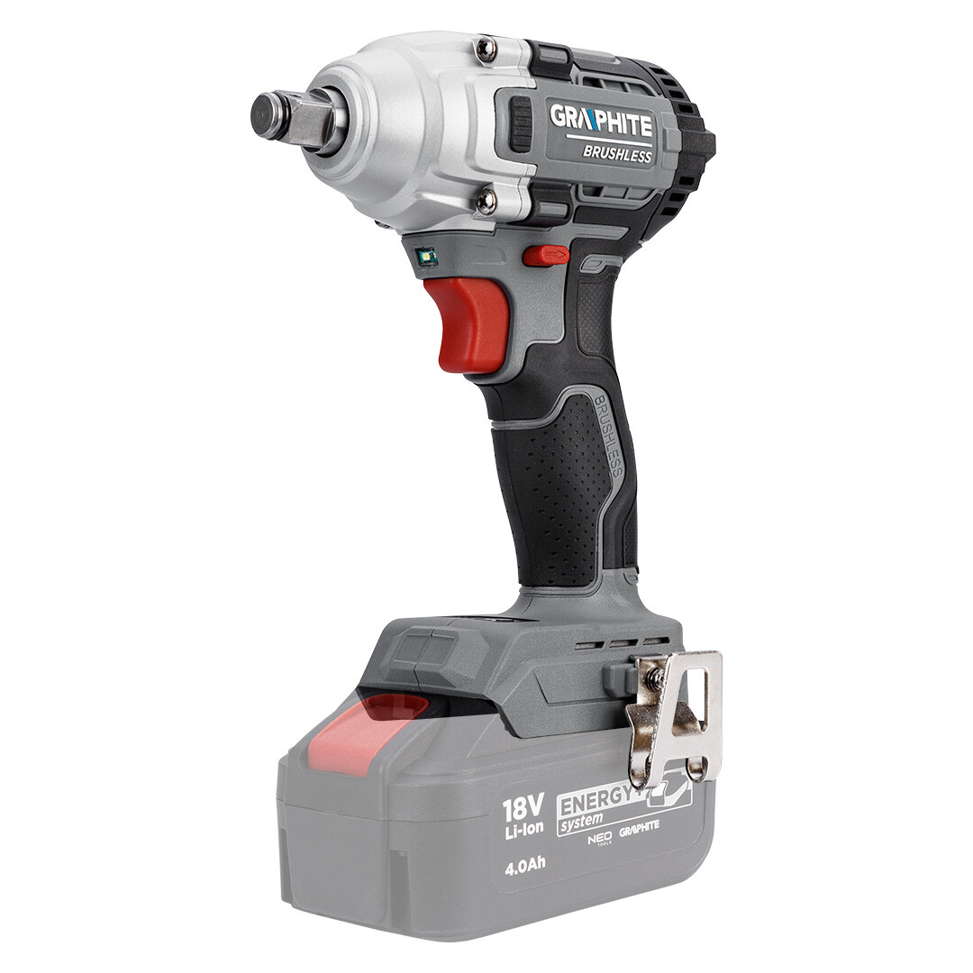 GRAPHITE Bezkartáčový rázový uťahovák 18 V, 330 Nm, 