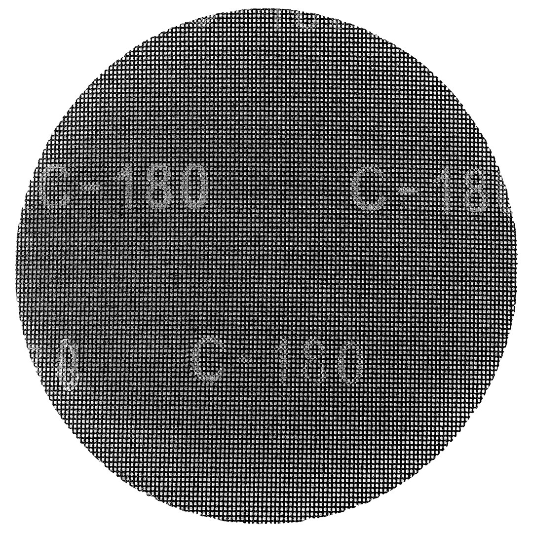 GRAPHITE Brúsny papier so suchým zipsom, 225 mm, K180, pre brúsku 59G260, 10 ks. 55H746