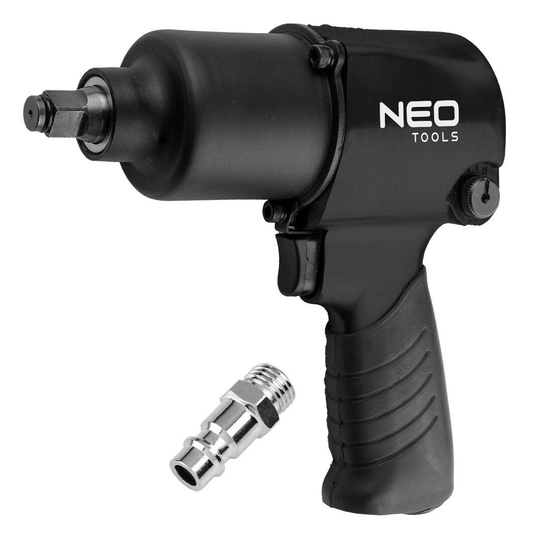 NEO TOOLS Pneumatický rázový uťahovák, 1/2