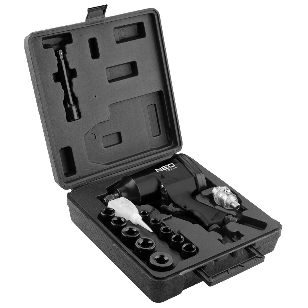 NEO TOOLS Pneumatický rázový uťahovák, 1 / 2