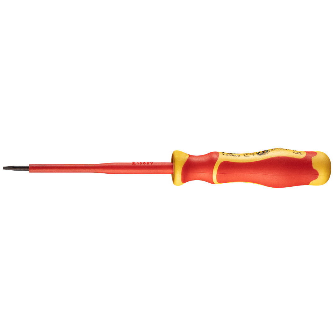 NEO TOOLS Skrutkovač 0.6 x 3 x 100 mm, 1000V 04-131