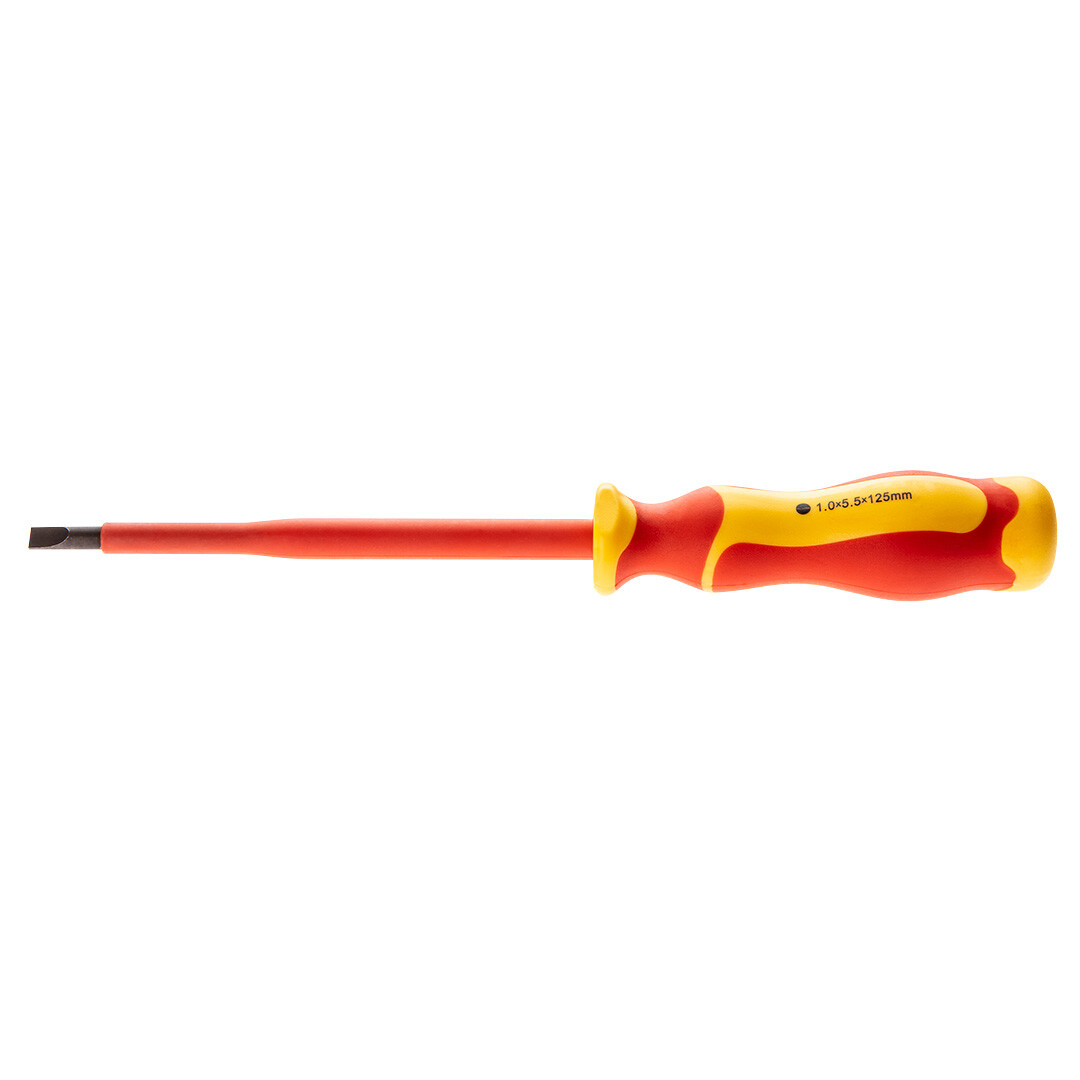 NEO TOOLS Skrutkovač 1,0 x 5,5 x 125 mm, 1000V 04-153