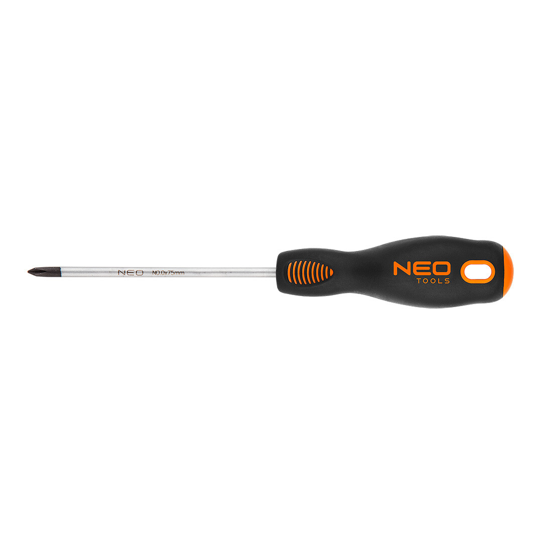 NEO TOOLS Skrutkovač PH0 x 75 mm, S2 04-021