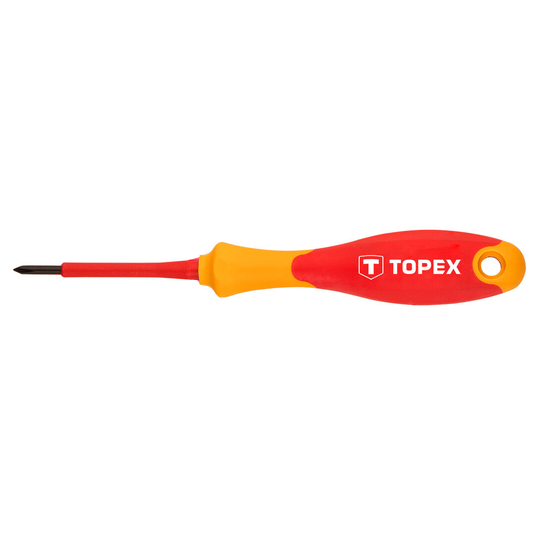 TOPEX Skrutkovač Phillips 1000V, PH0 x 60 mm 39D475