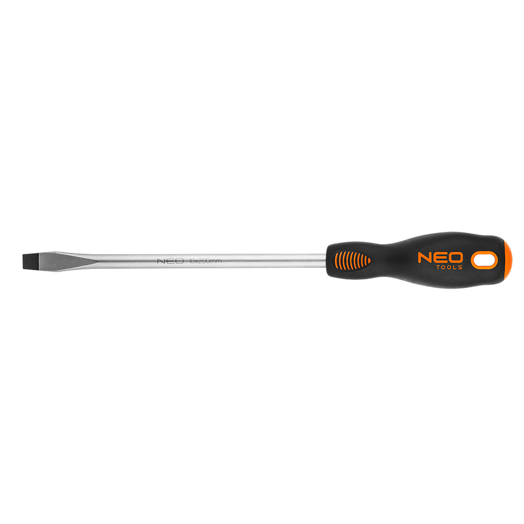 NEO TOOLS Skrutkovač plochý 10.0 x 200 mm 04-004