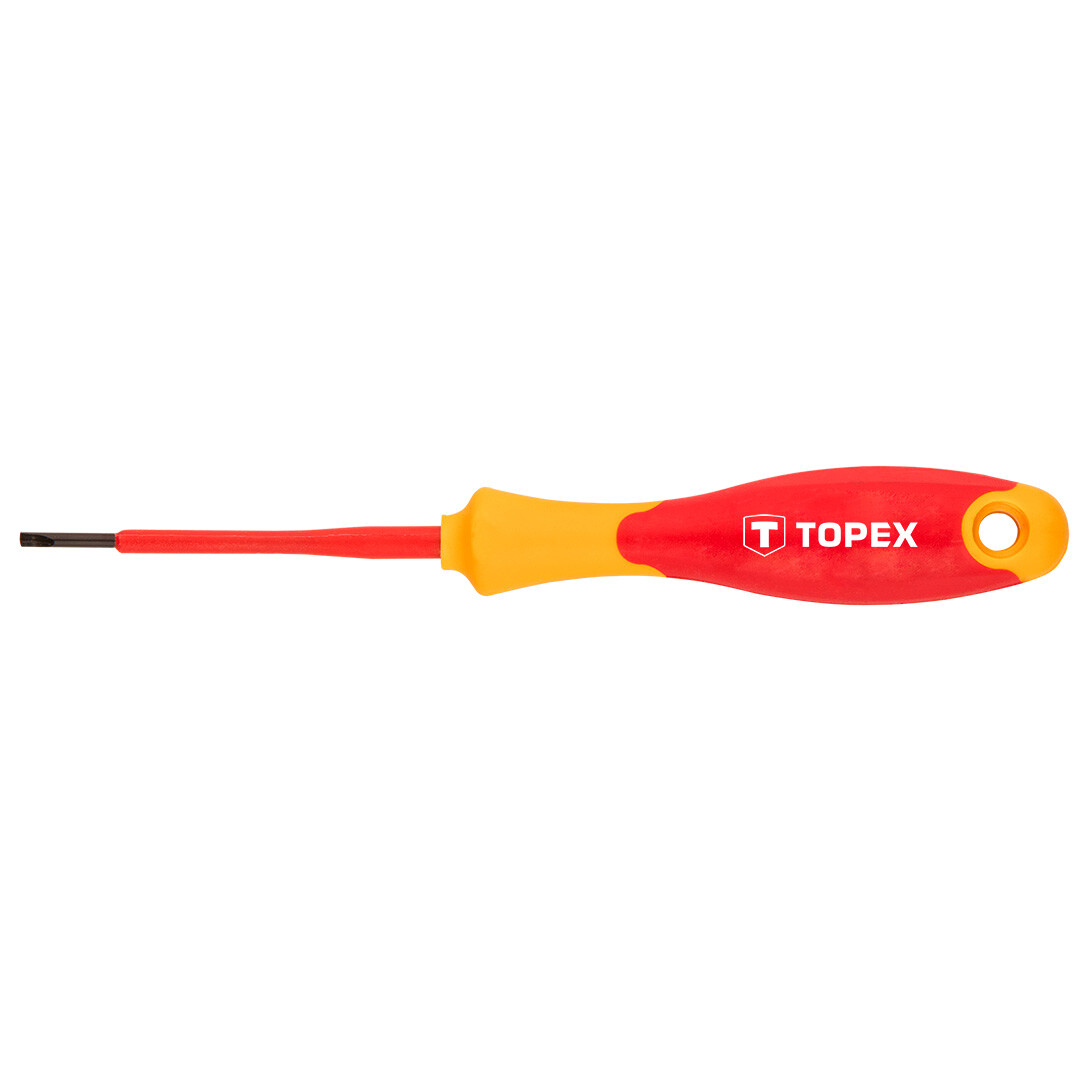 TOPEX Skrutkovač plochý 1000V 2.5 x 75mm 39D470