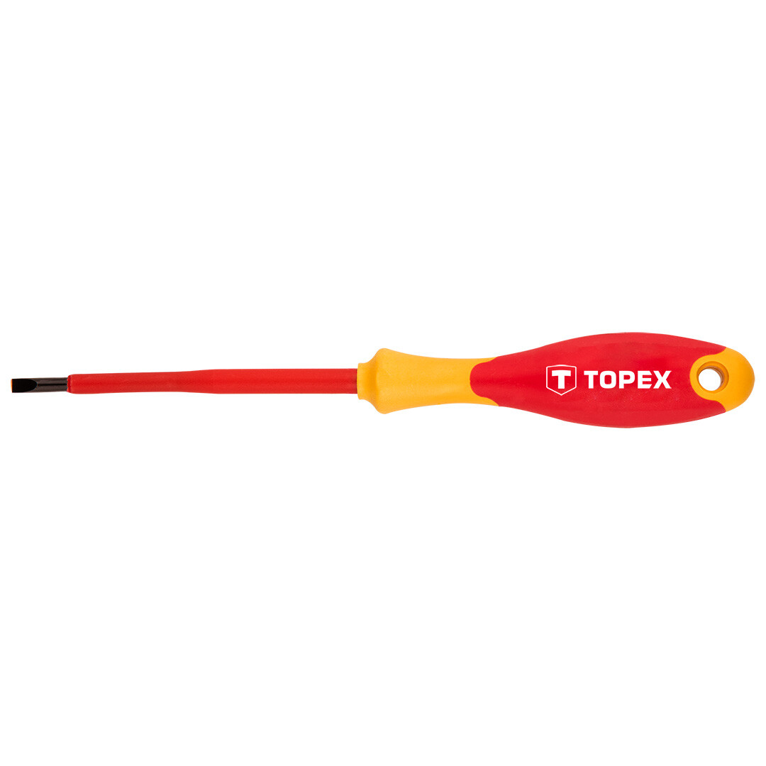 TOPEX Skrutkovač plochý 1000V 4.0 x 100 mm 39D472