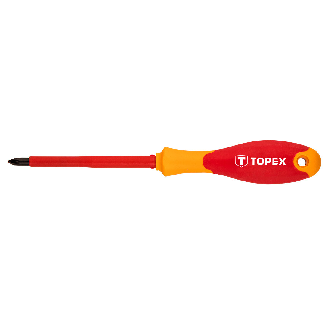 TOPEX Skrutkovač Pozidriv 1000V, PZ1 x 80 mm 39D479