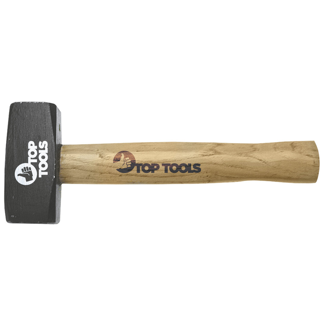 Top Tools Dvojčepeľové kladivo 1250 g, drevená rukoväť 02A012