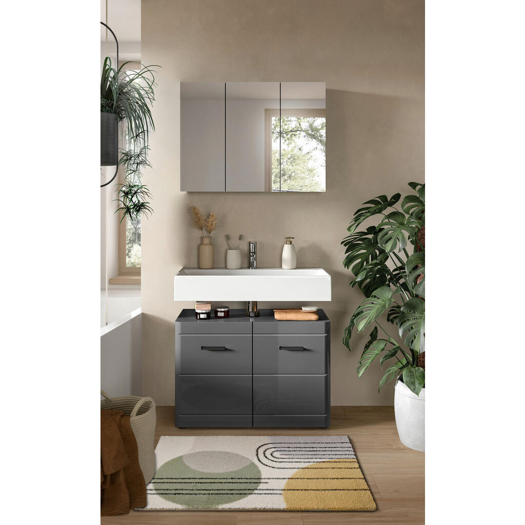 MID.YOU KÚPEĽŇA sivá farba s vysokým leskom