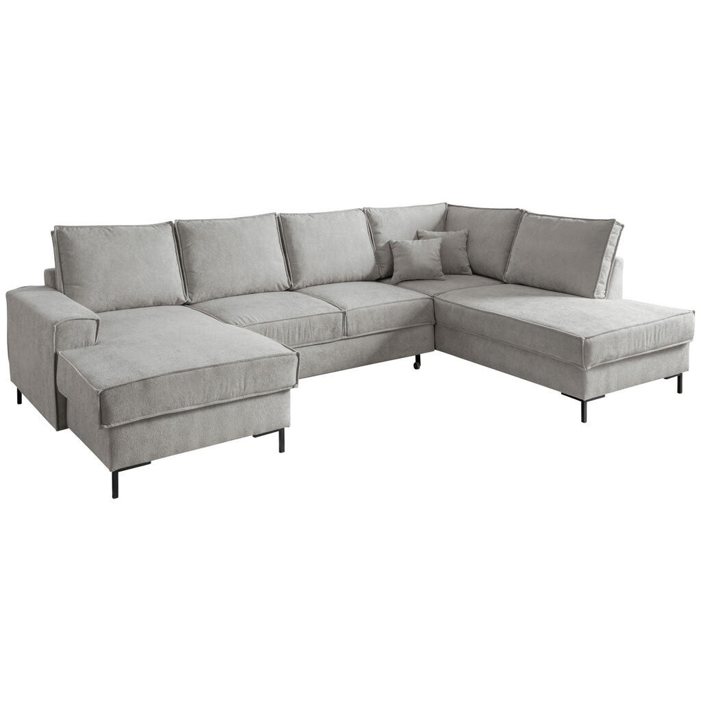 MID.YOU SEDACIA SÚPRAVA, textil, strieborná