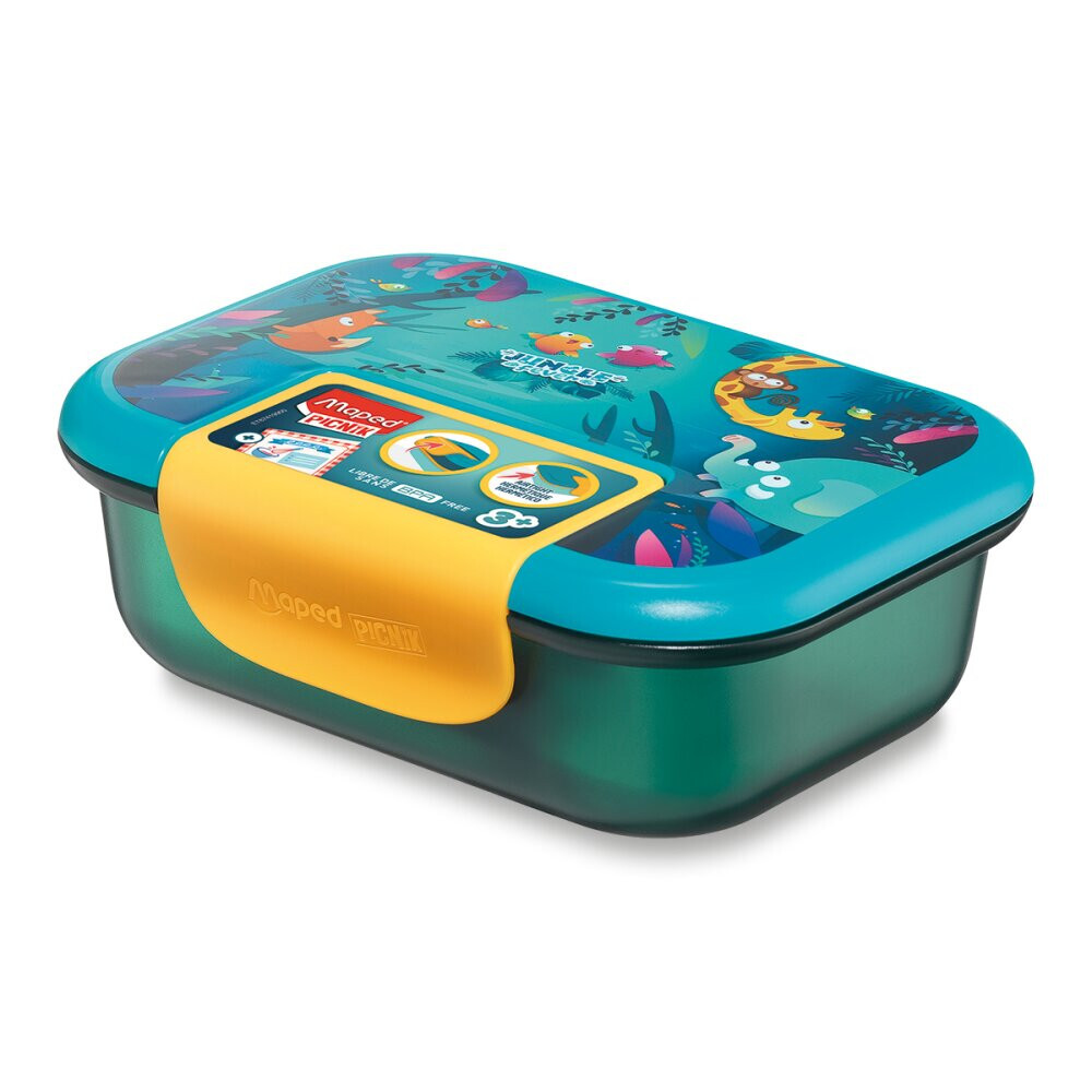 Desiatový box Maped Miniz Ecozen Jungle Fever, 900 ml