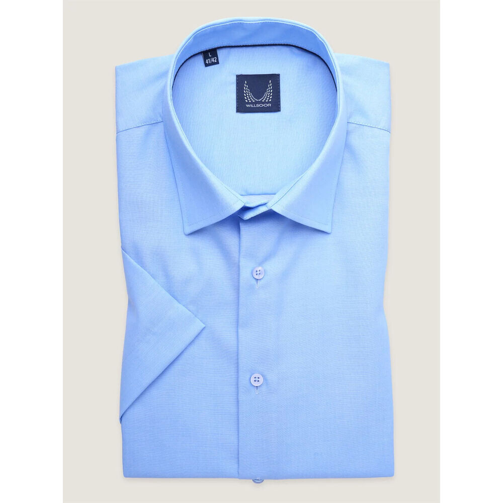 Pánska košeľa popolavo šedá slim fit 18276