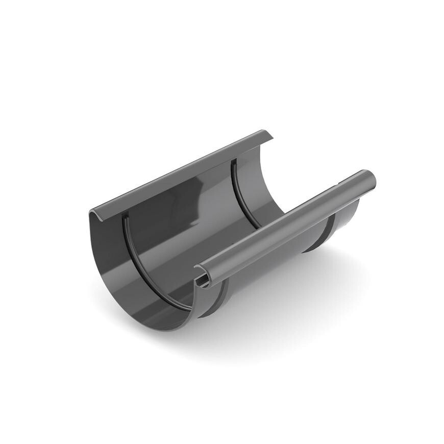 Spojka pre odkvapový žľab Ø 125 mm plastová grafit