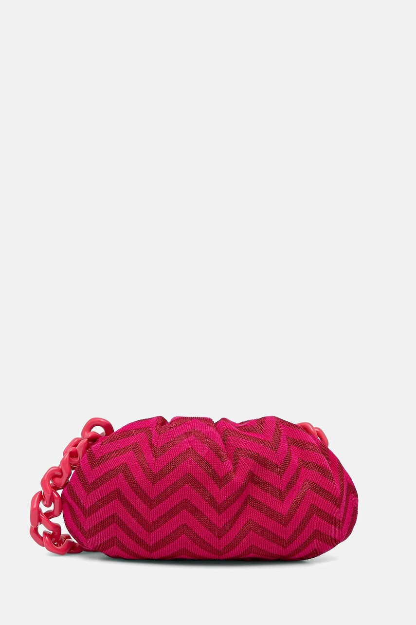 Kabelka Missoni Pouch Medium ružová farba, MI10063F
