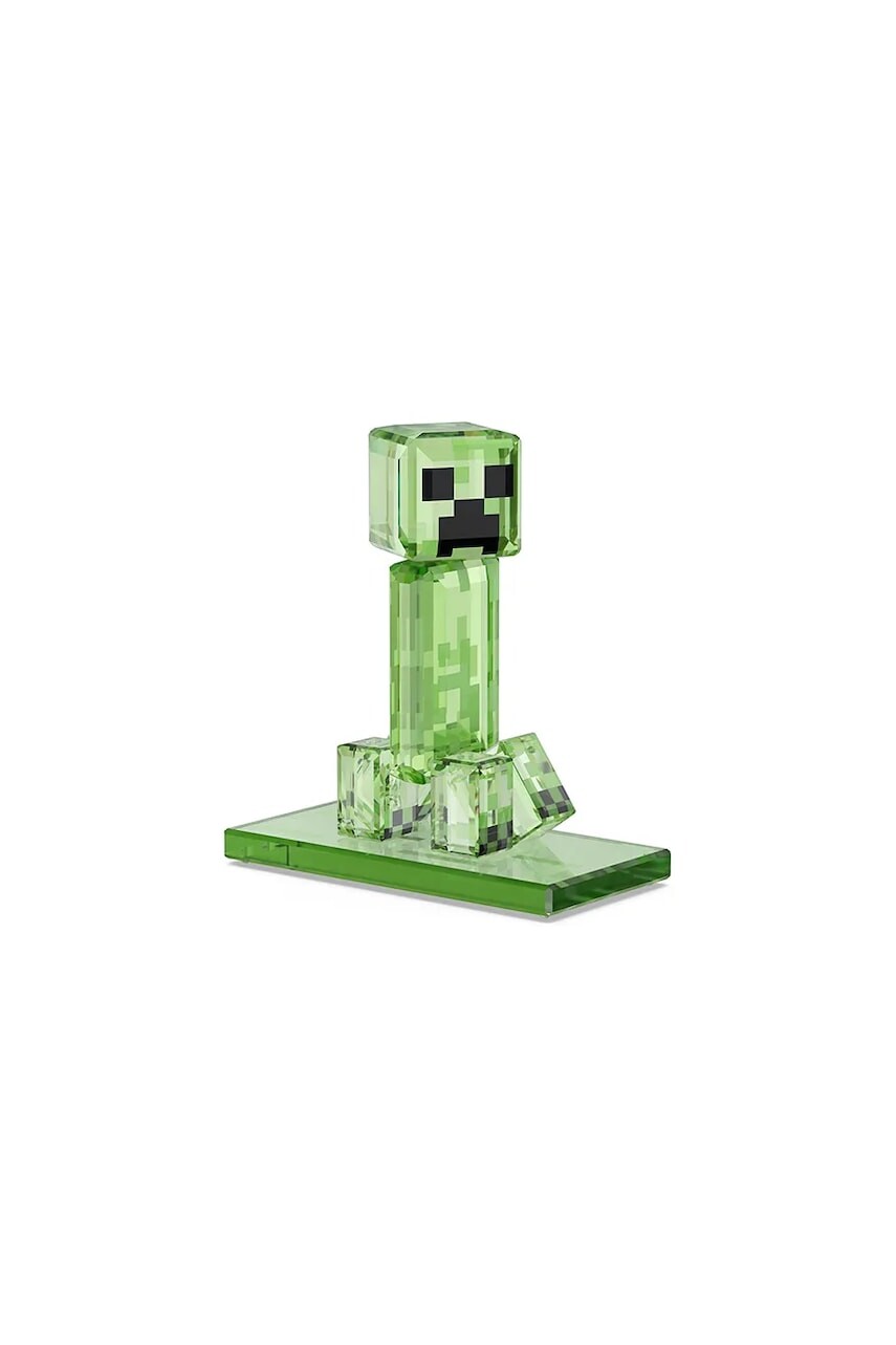 Dekoračná figúrka Swarovski MINECRAFT zelená farba, 5701249