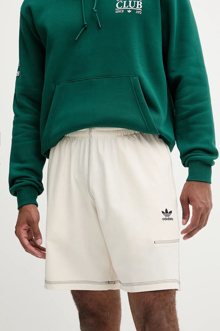 Šortky adidas Originals Essentials béžová farba, KA8541
