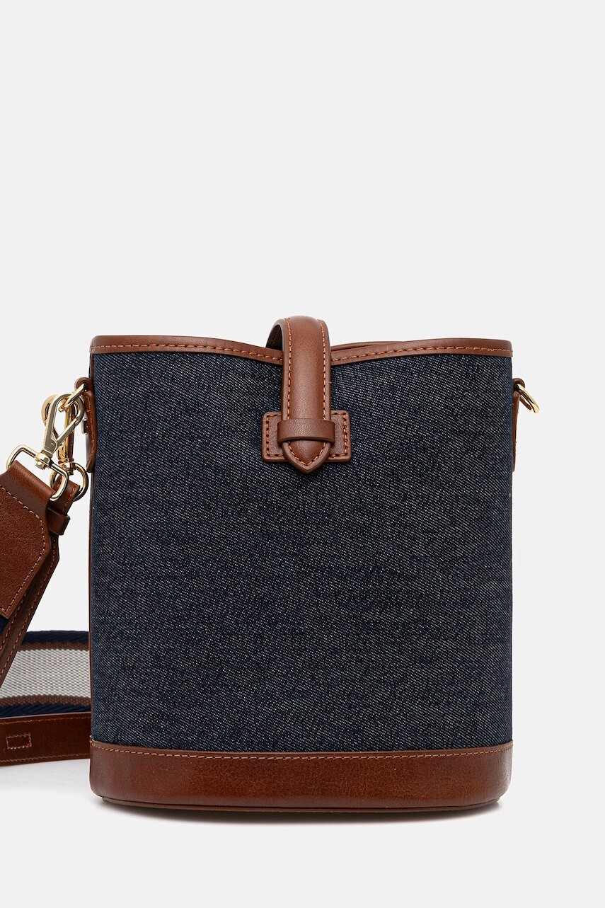 Kabelka Weekend Max Mara VASAIODENIM modrá farba, 2525516084600
