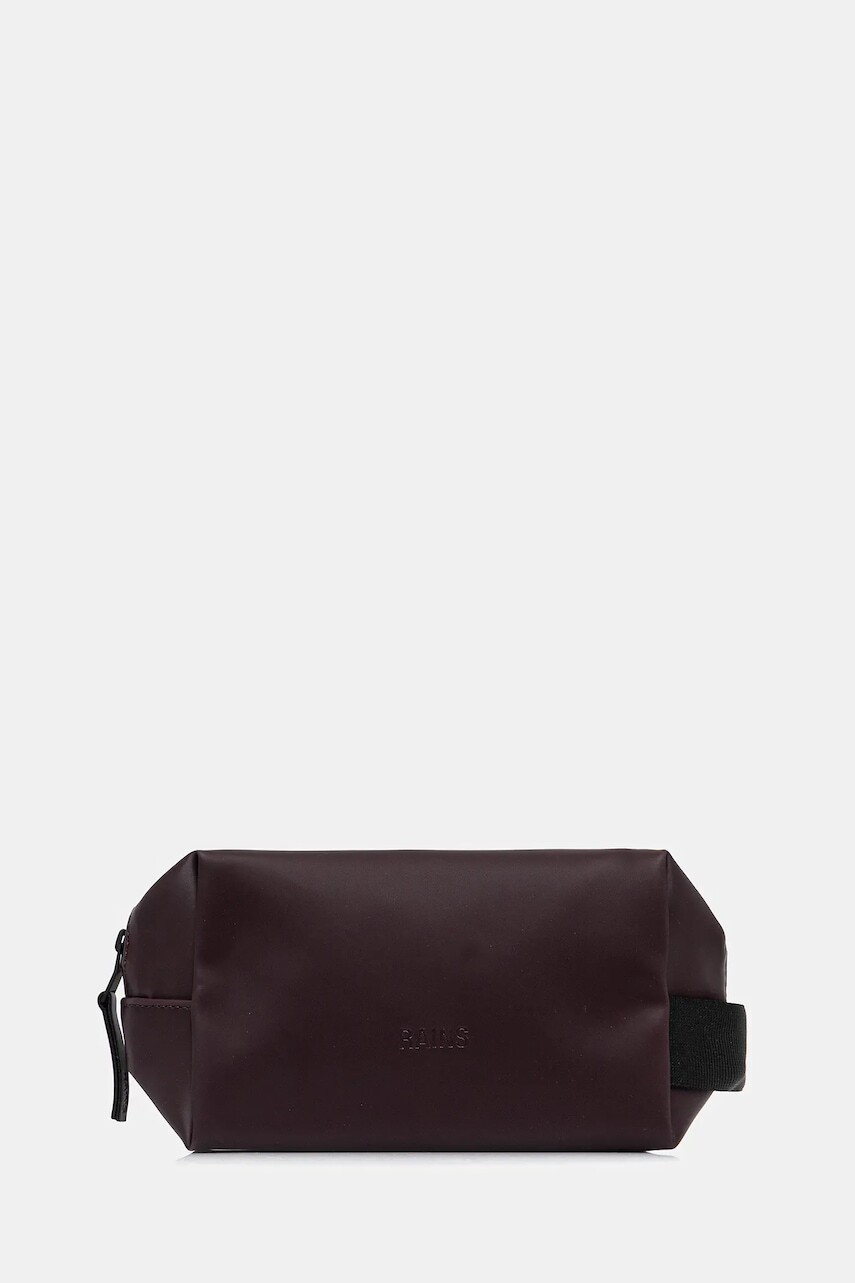 Kozmetická taška Rains 15580 Wash Bag Small bordová farba, 15580