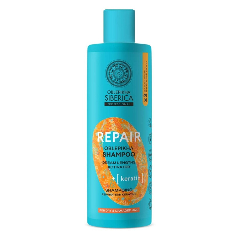 NATURA SIBERICA O Repair Regeneračný šampón s keratínom 400 ml