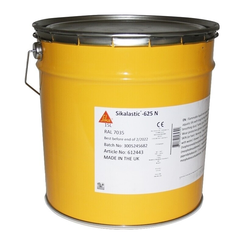 Hydroizolácia detailová Sikalastic-625 N 15 l RAL 7035