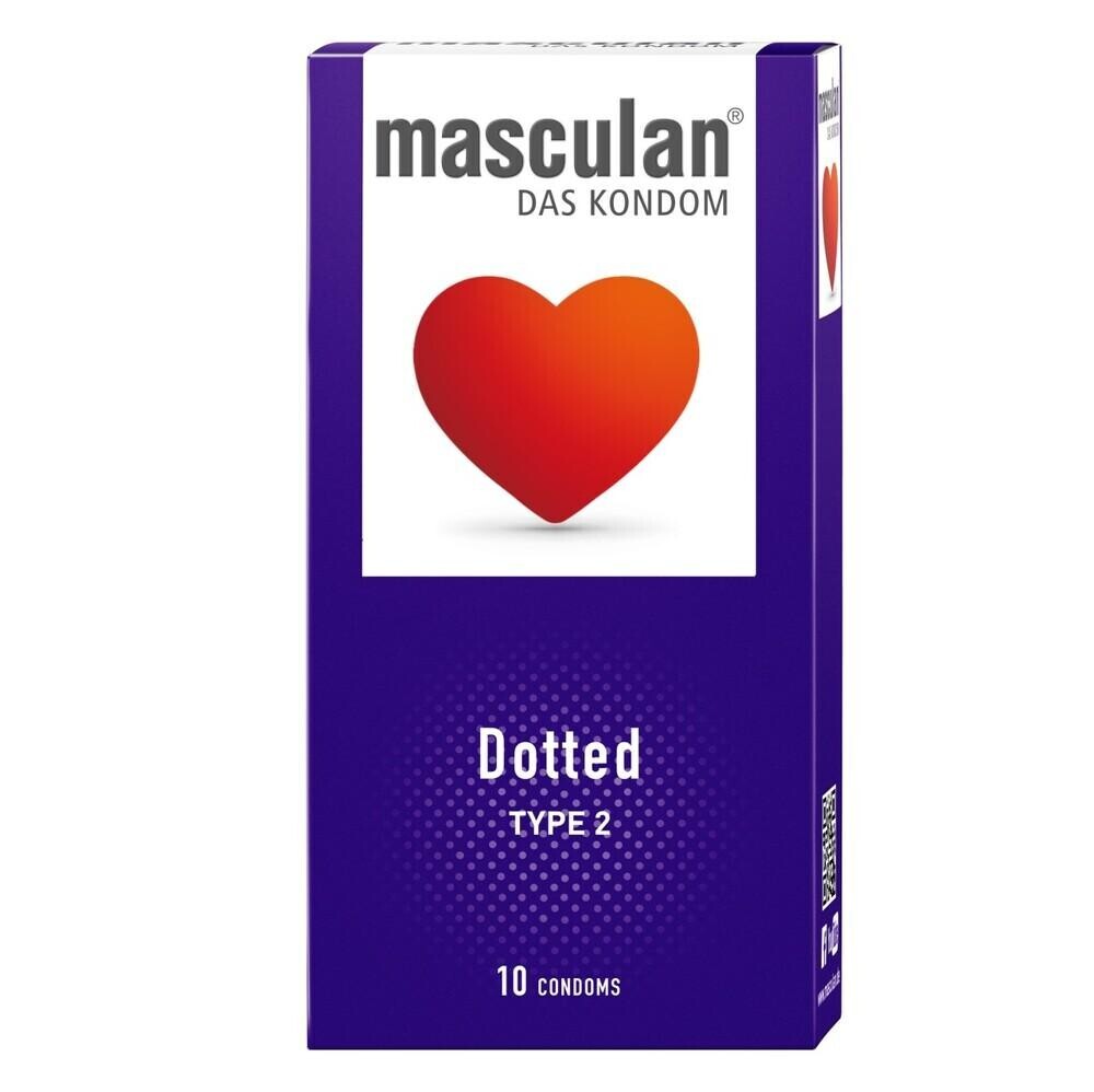 Masculan Dotted type 2 kondomy 10 ks