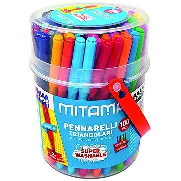 MITAMA omyvatelné, 3 mm, trojhranné - sada 100 ks