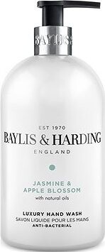 BAYLIS & HARDING Antibakteriálne tekuté mydlo na ruky – Jazmín a Jablčný kvet 500 ml