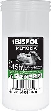 BISPOL cintorínska sviečka Memoria 45 h