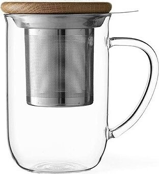 VIVA SCANDINAVIA Balance Hrnček na čaj s filtrom a vekom 500 ml