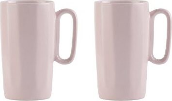 Vialli Design Hrnček keramický, 330 ml, 2 ks, ružový_FUORI 300360