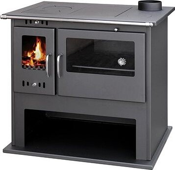 M.A.T. Group sporák na tuhé palivo W300 LUX, P 10,5 kW, priemer 150 mm