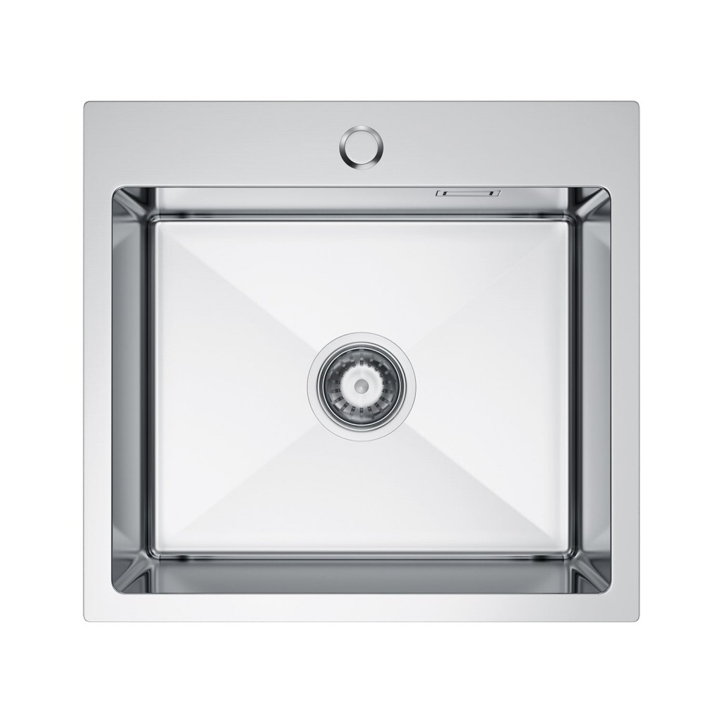 VELAZO Nerezový drez 48 x 45 cm s otvorom pre batériu, Velazo VELAZ4845