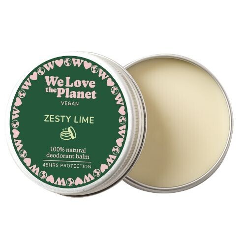 Prírodný krémový dezodorant Zesty Lime We love the planet 35g