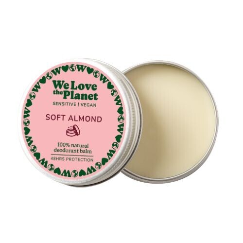 Prírodný krémový dezodorant Soft Almond Sensitive We love the planet 35g