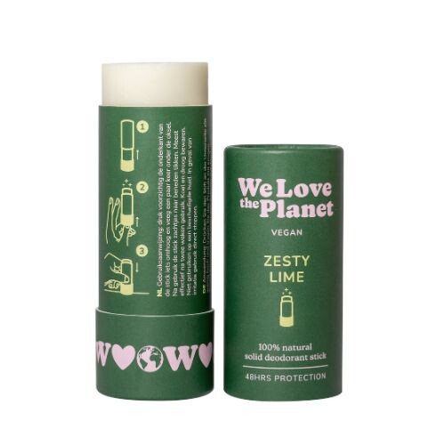 Prírodný tuhý dezodorant Zesty Lime We love the planet 40g