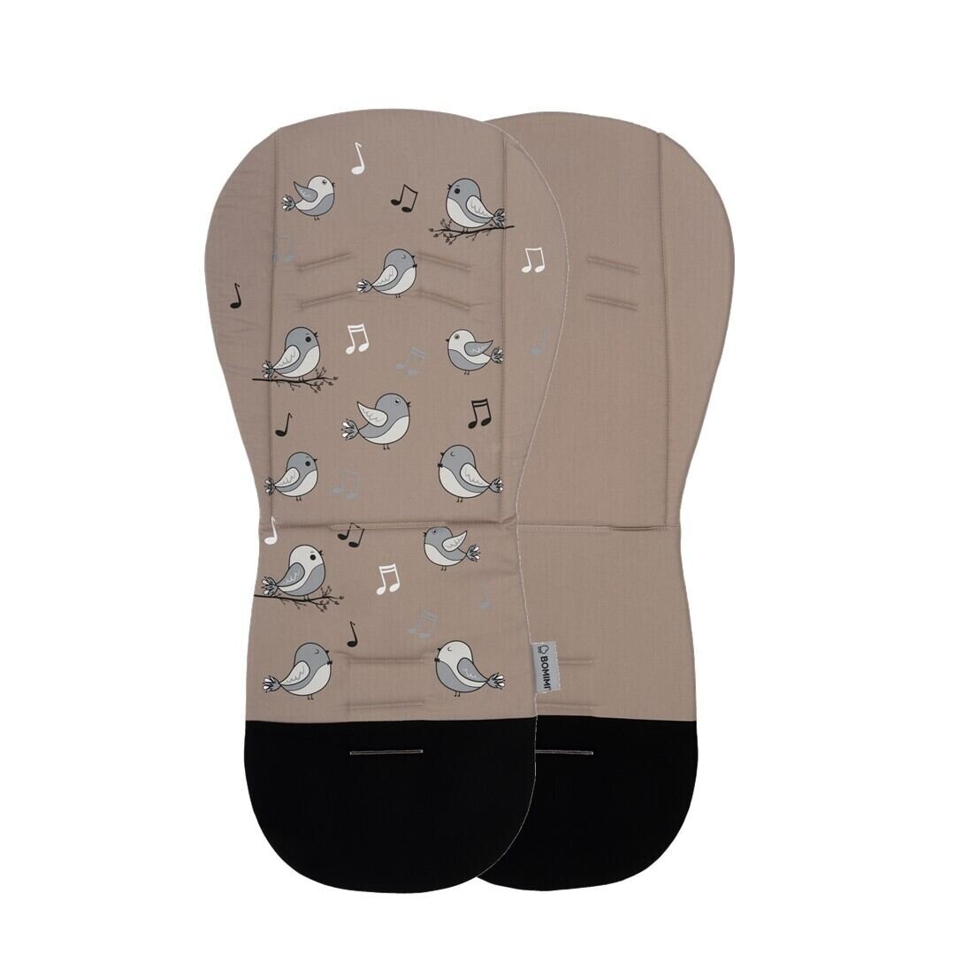 Bomimi ADA Podložka do kočíka BIRDIES béžová