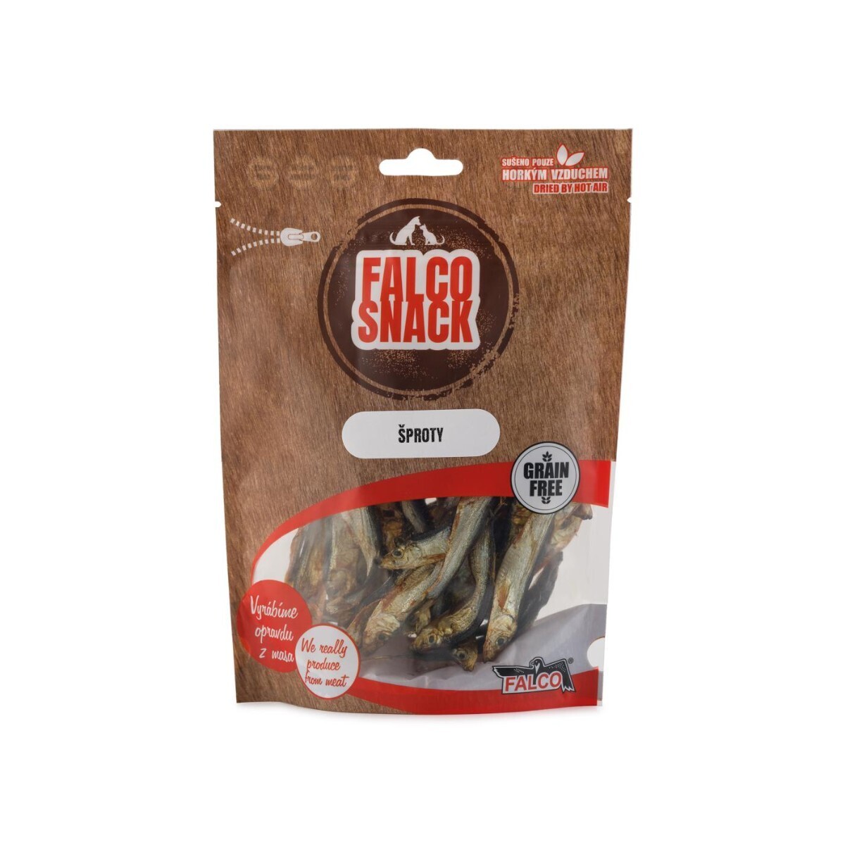 Sokol Falco Šproty Celé Sušené - 70g