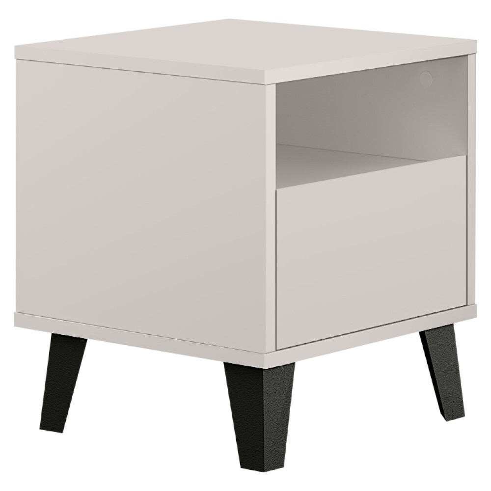 KONDELA Bogan New 1S nočný stolík kašmír